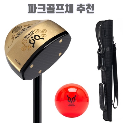 1.부쿠로혼마 우드 대한 파크골프협회 인증 파크골프채 A세트 (파크골프채 , 파크골프 가방, 볼) 신장 160cm이상 850mm 오른손용, 가방(블랙)+볼(레드), L, 90도_이미지(imge)입니다.