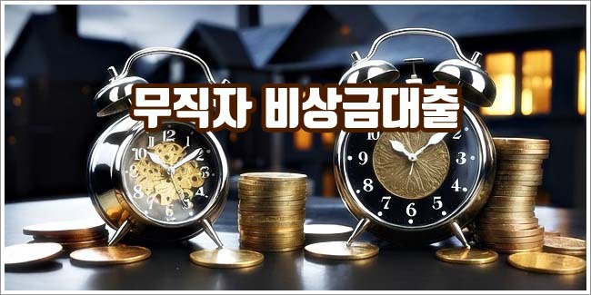 무직자 비상금대출 관련이미지이미지입니다.