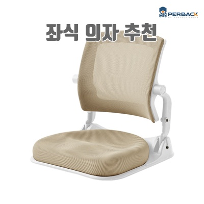 1.퍼백 PB-L1503 브리즈백 접이식 휴대용 좌식의자 일식집 다다미방 허리 편안한 바닥의자, 퍼레임:브리즈백 화이트
쿠션컬러:모카_이미지(imge)입니다.