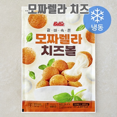 1.[로켓프레시] 벨리푸드 모짜렐라 치즈볼 (냉동), 600g, 1개_이미지(imge)입니다.